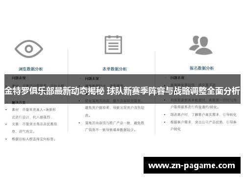 金特罗俱乐部最新动态揭秘 球队新赛季阵容与战略调整全面分析